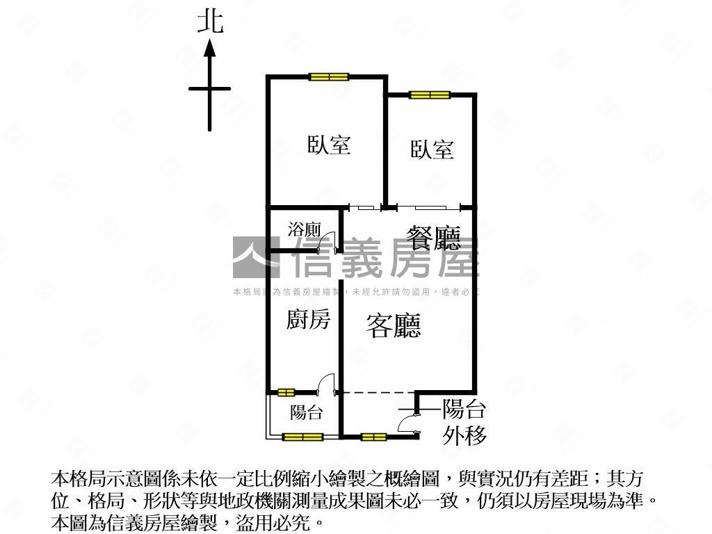 公益路高樓兩房附休旅車位房屋室內格局與周邊環境