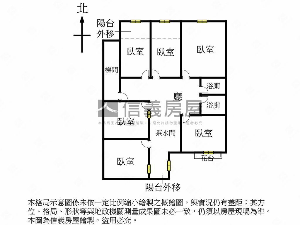 中興大學旁６房公寓房屋室內格局與周邊環境