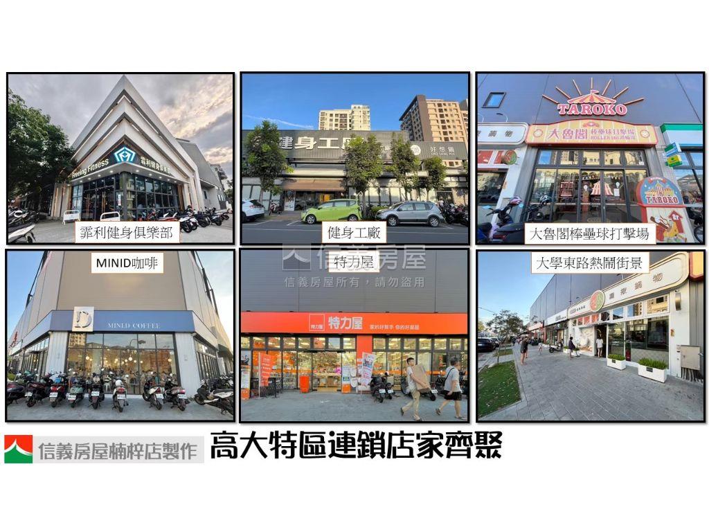高大特區萬家福旁２＋１房房屋室內格局與周邊環境