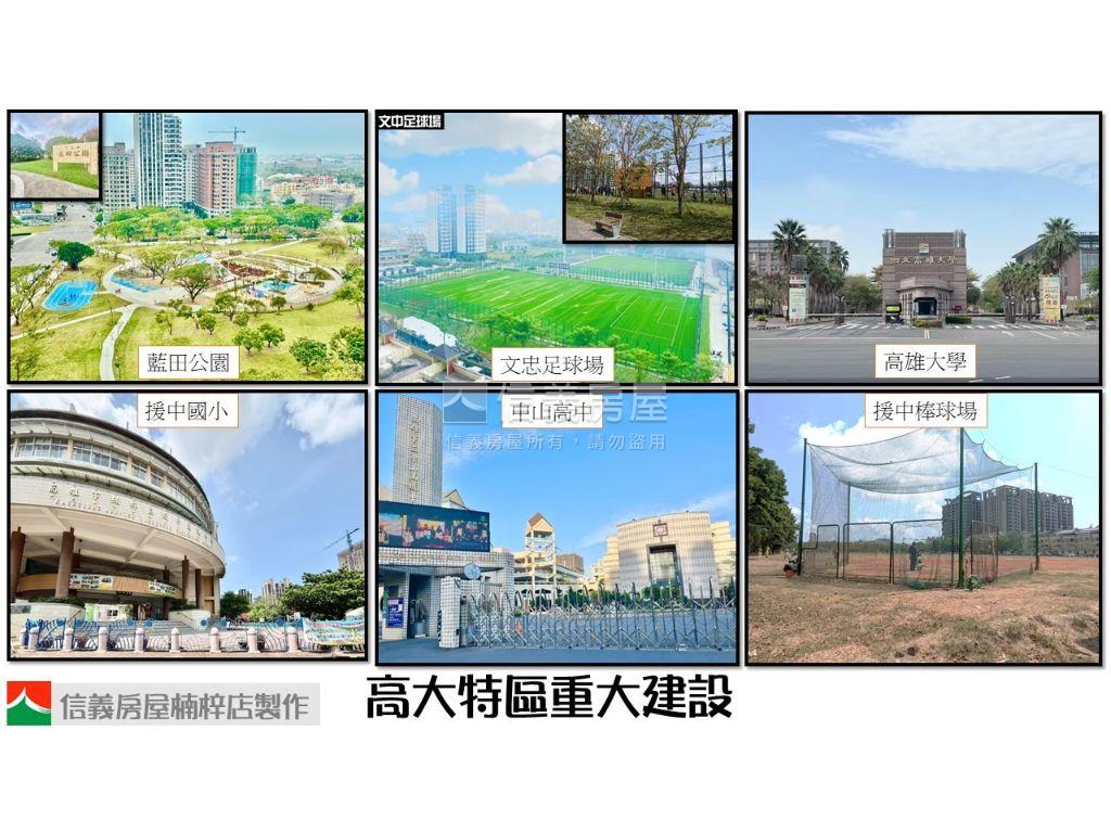 高大特區萬家福旁２＋１房房屋室內格局與周邊環境