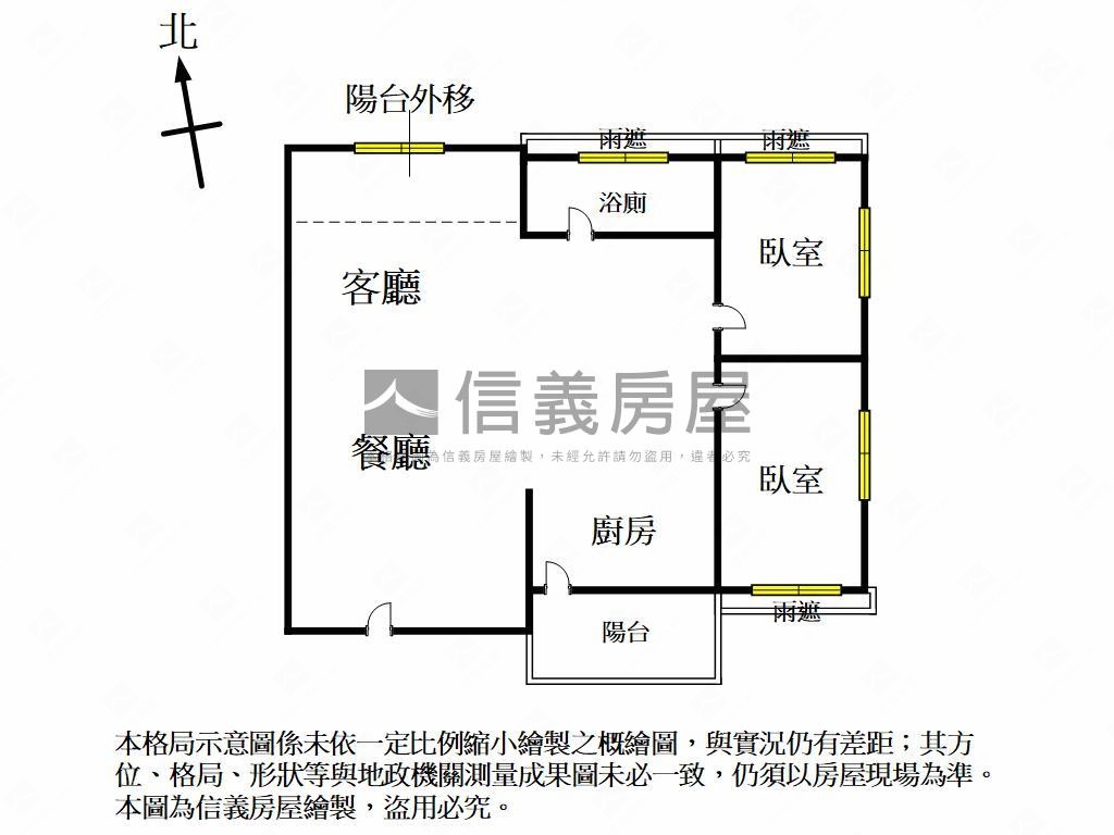 泰鉅一品近捷運兩房房屋室內格局與周邊環境