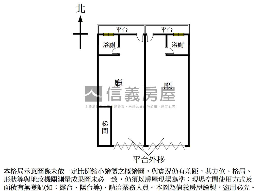 光復市場金店面房屋室內格局與周邊環境