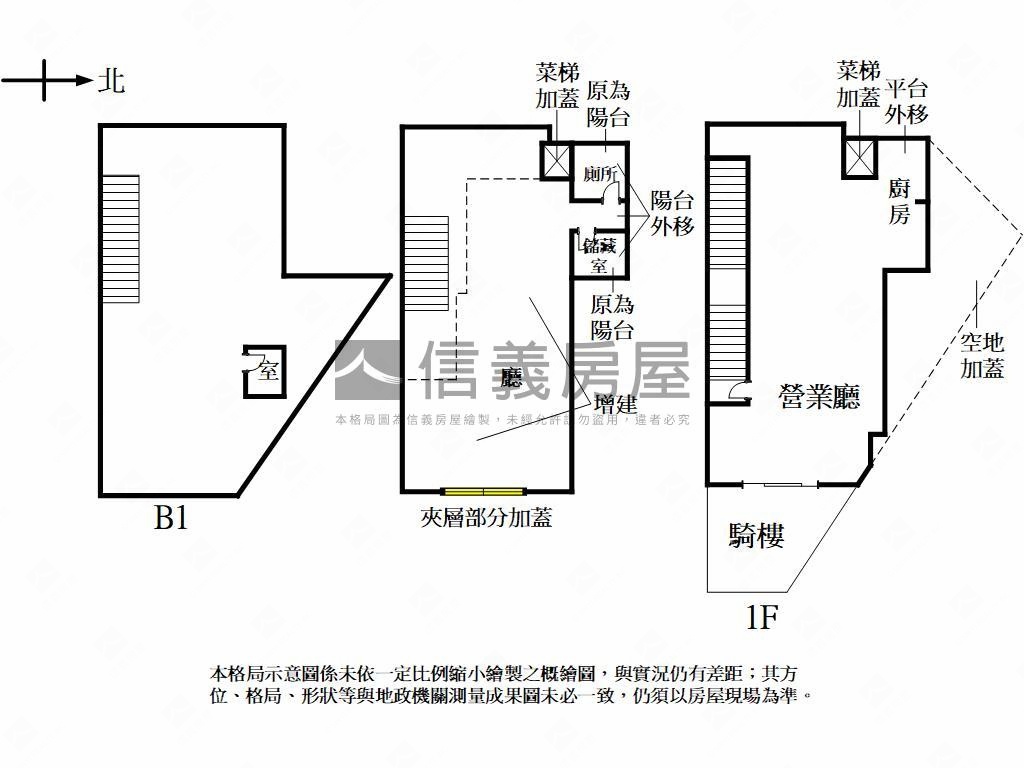 富民商圈正路醒目店面房屋室內格局與周邊環境