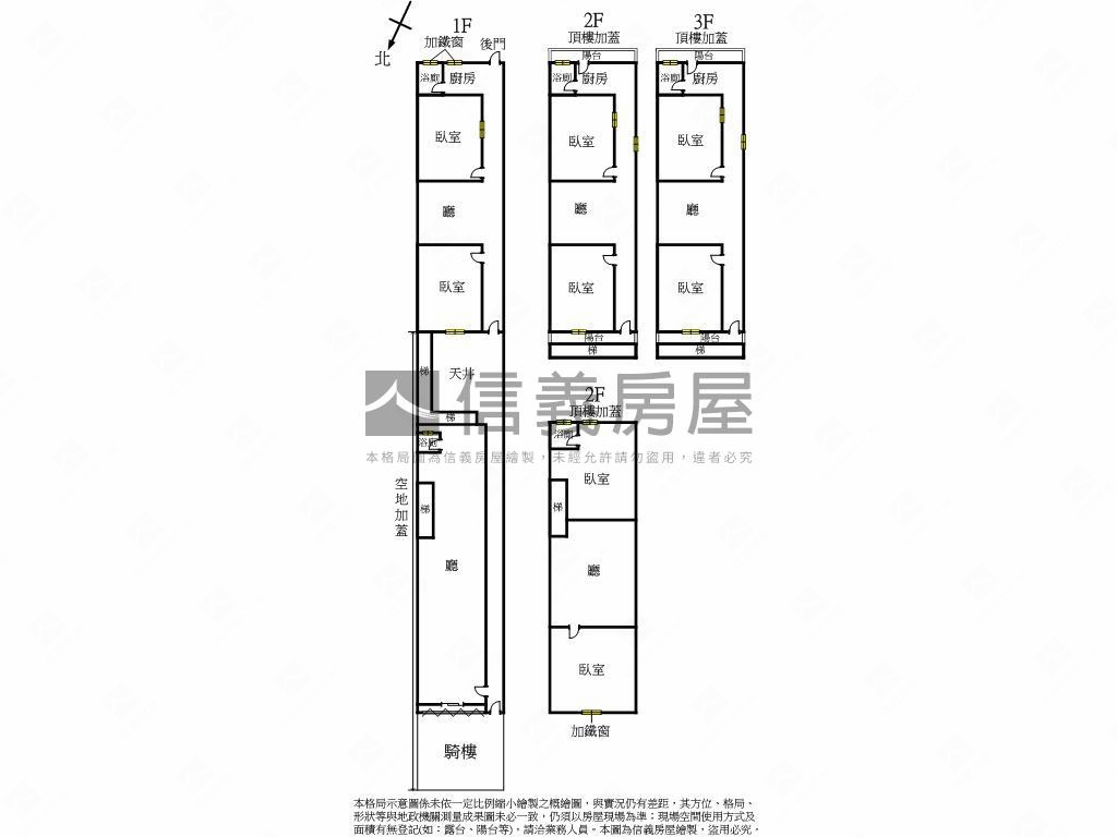 近未來捷運·大馬路上透天房屋室內格局與周邊環境