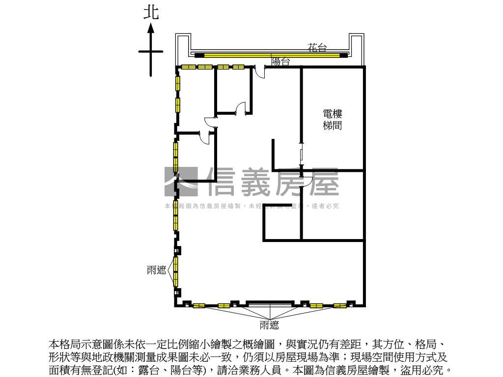 大坪林‧一層一戶聚財辦公房屋室內格局與周邊環境