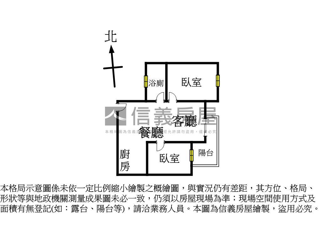 近南興國小精緻兩房附車位房屋室內格局與周邊環境
