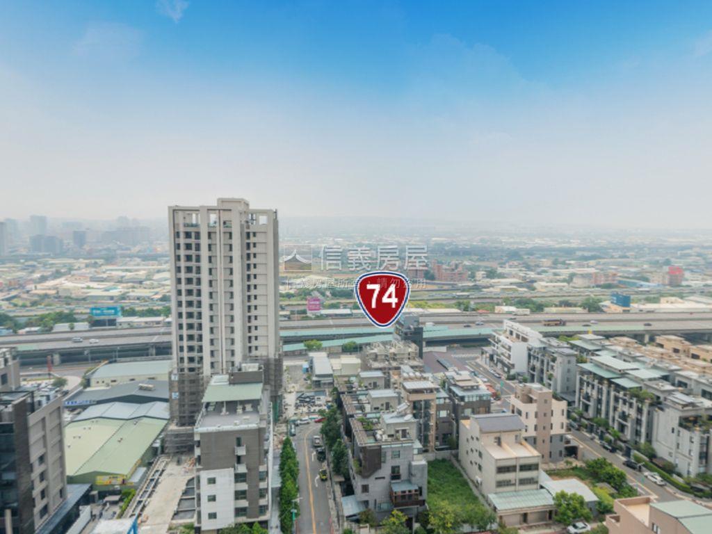 惠宇禮仁對面臨路角地房屋室內格局與周邊環境