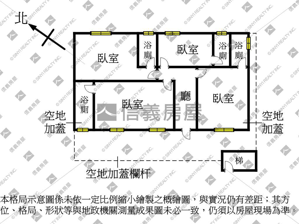 木柵路庭院一樓房屋室內格局與周邊環境