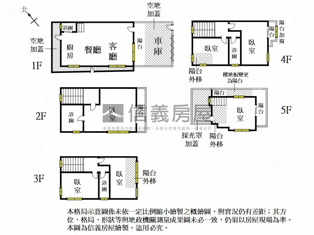正約２０米路邊間美透天房屋室內格局與周邊環境