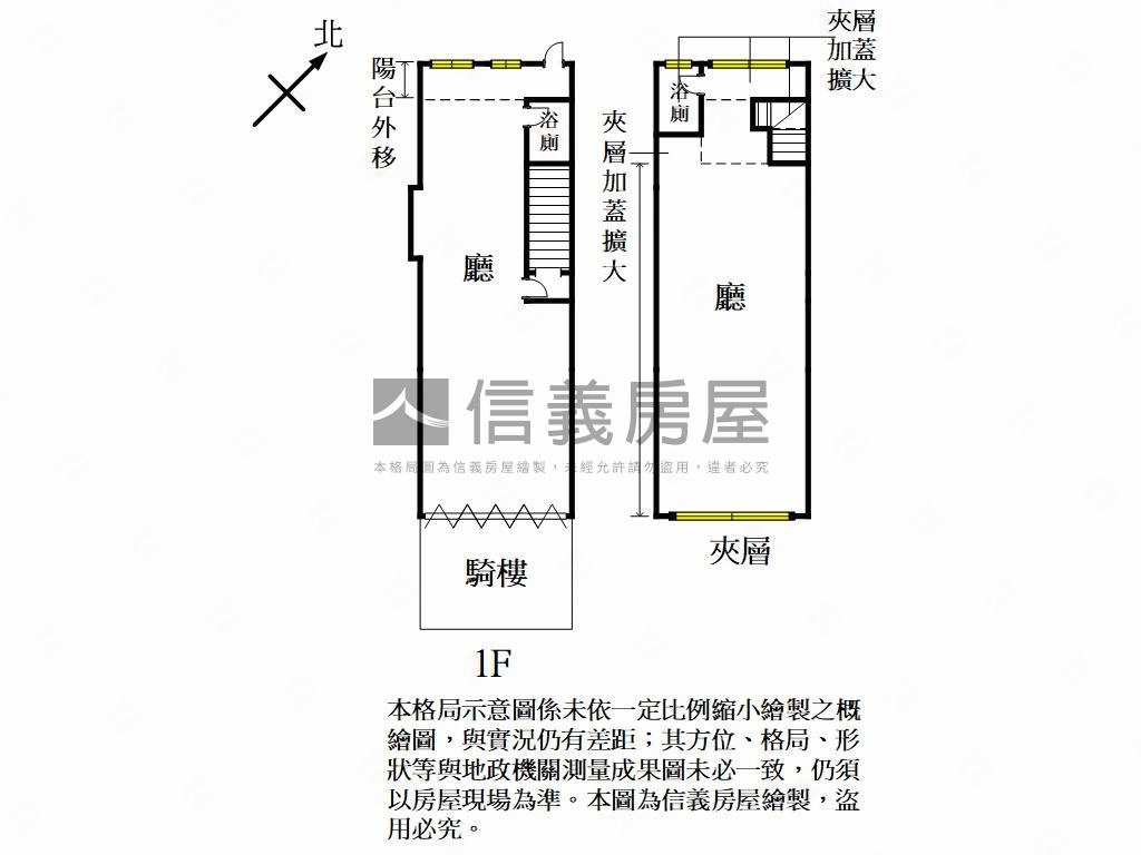 龜山銘傳德明路店面房屋室內格局與周邊環境