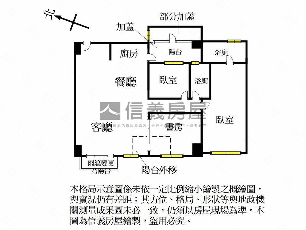 心天母．剛剛好的家房屋室內格局與周邊環境