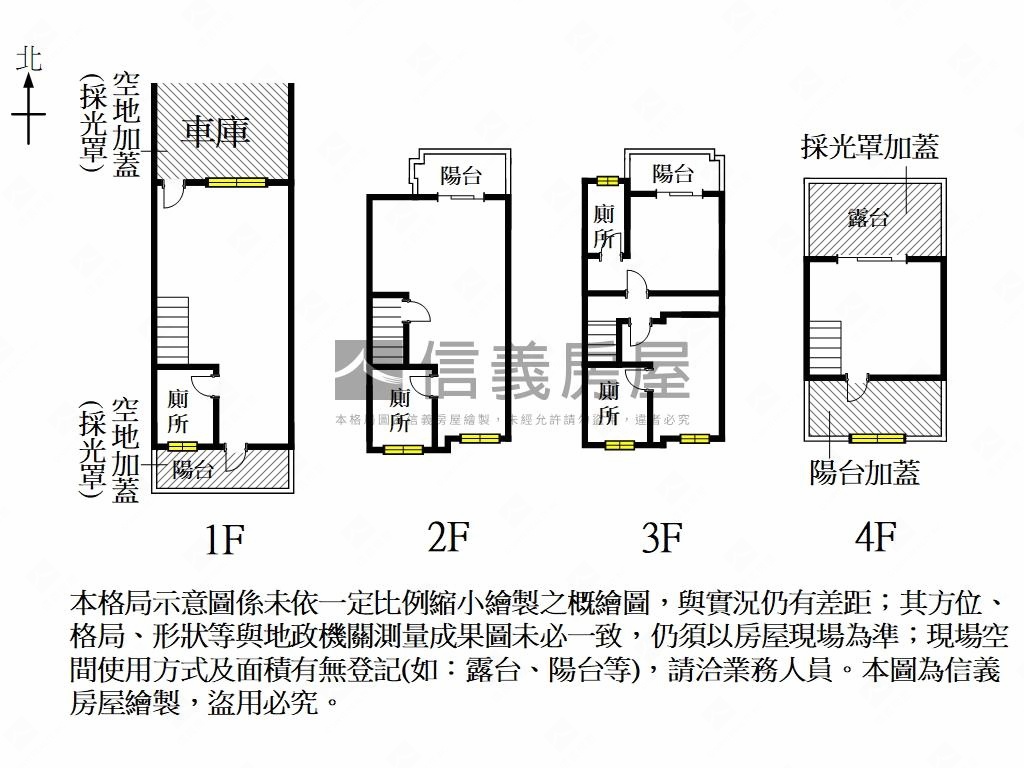 ＬＭ傳統格局．雙車再現房屋室內格局與周邊環境