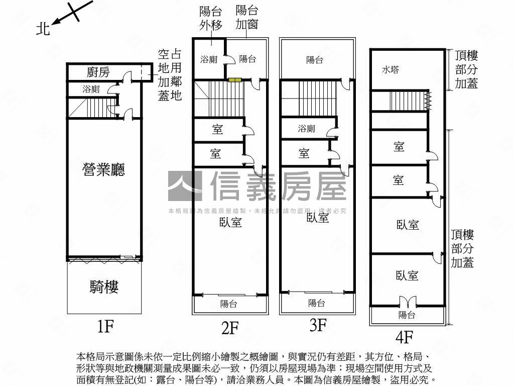 虎尾正中正路黃金透店！房屋室內格局與周邊環境