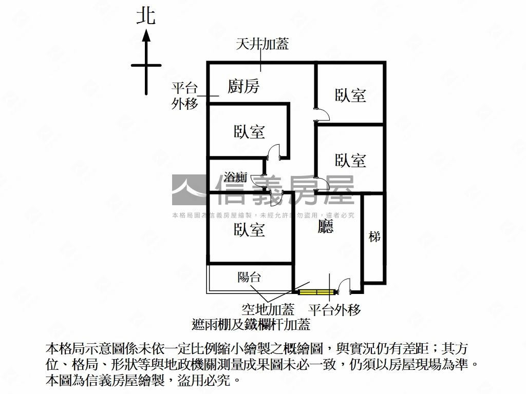 民生社區朝南新東低總一樓房屋室內格局與周邊環境