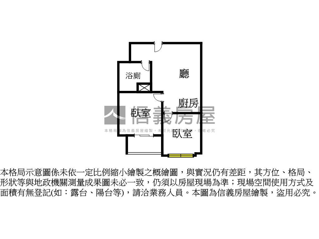 中央公園二房平車小賠出場房屋室內格局與周邊環境