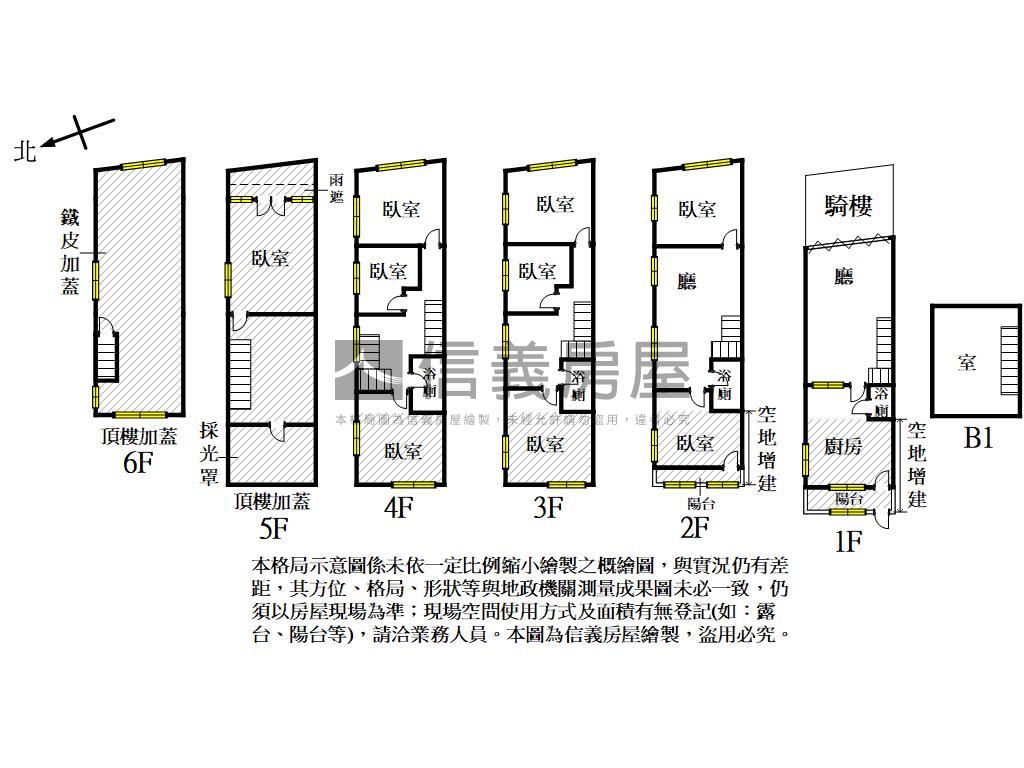 大昌商圈．小邊間正路透店房屋室內格局與周邊環境