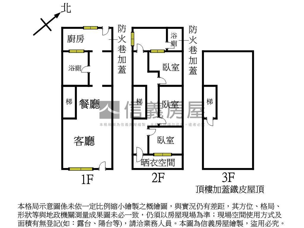 漢生東路透天房屋室內格局與周邊環境