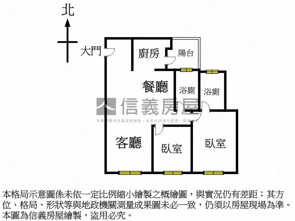 雙平車看中庭讚！惠宇碧柳房屋室內格局與周邊環境