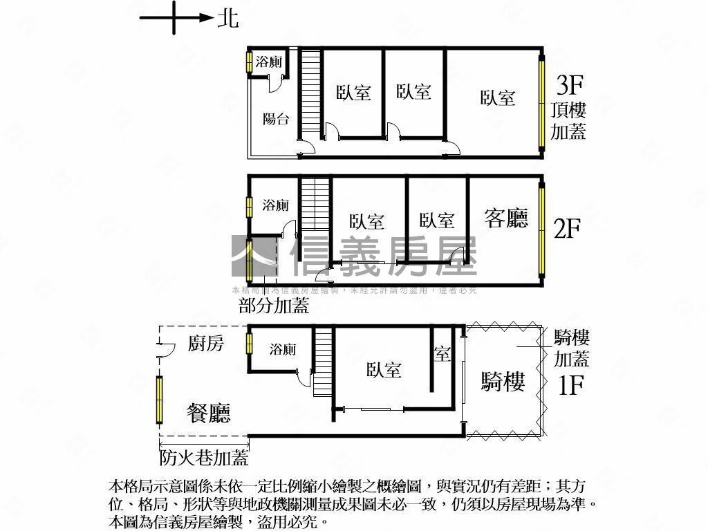 面健康公園臨路透天房屋室內格局與周邊環境