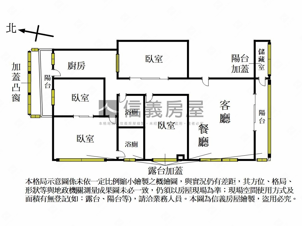 捷運．附小方正四房美邸房屋室內格局與周邊環境