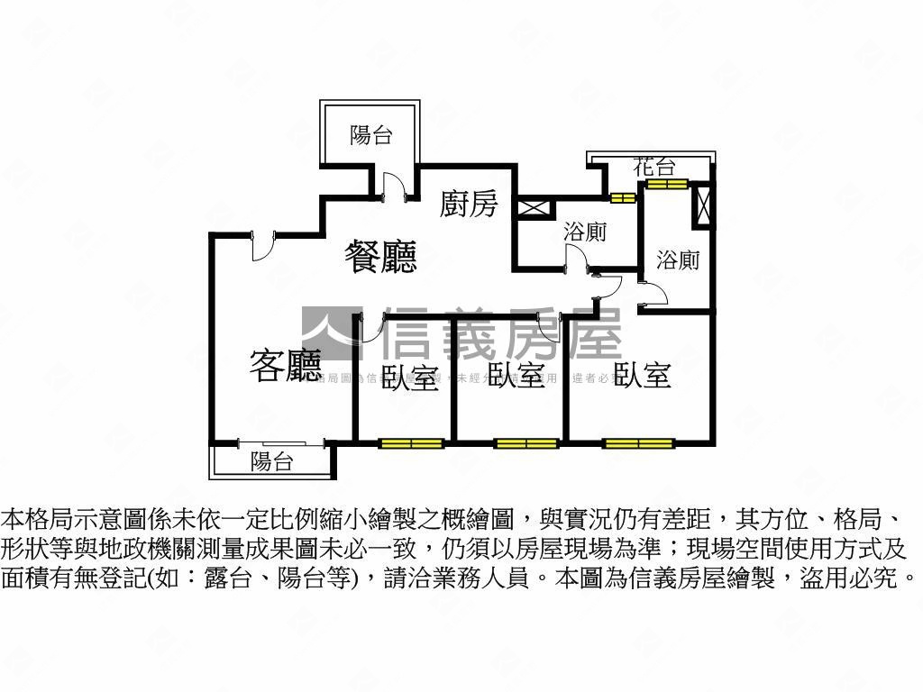 里禾❤️美三房附機上車位房屋室內格局與周邊環境