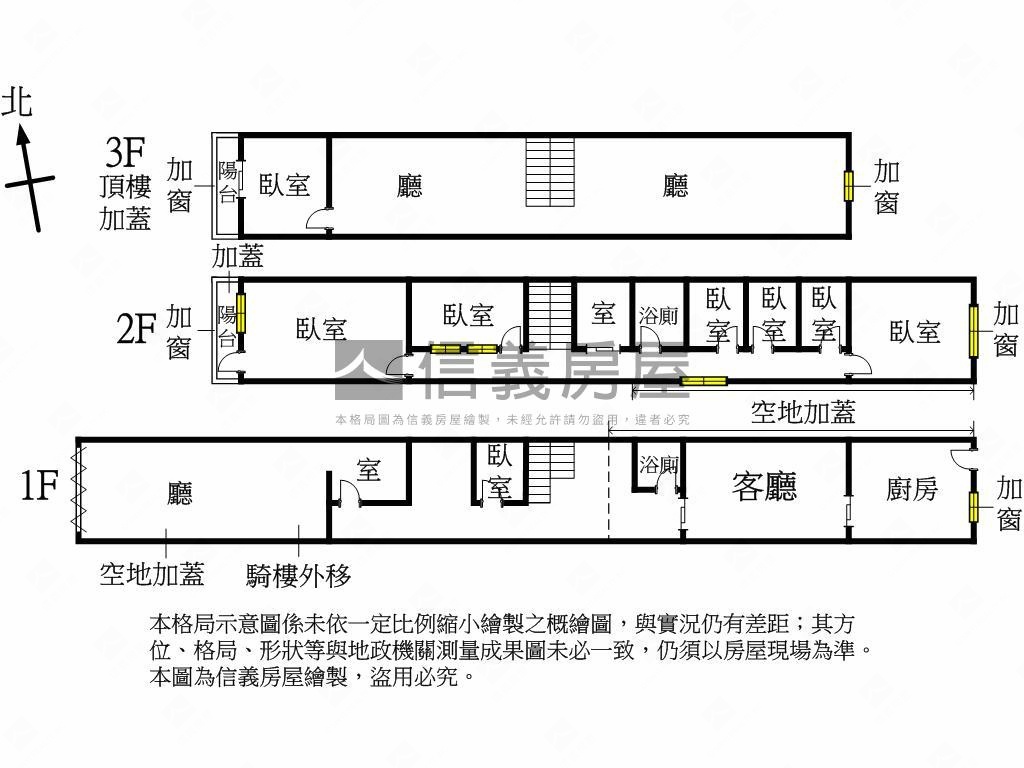 近逢甲透天金店面房屋室內格局與周邊環境