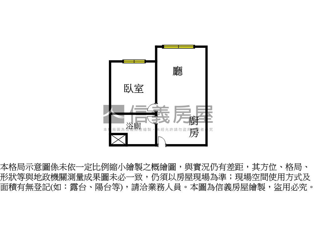 中河棧高樓一房一廳附車位房屋室內格局與周邊環境