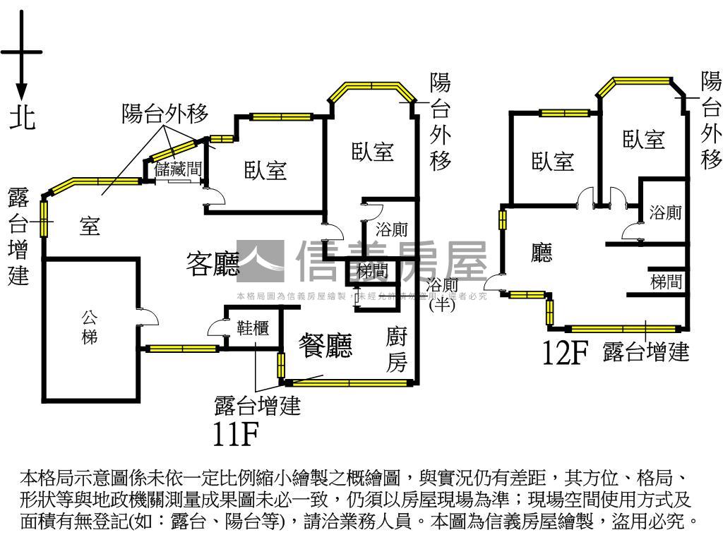 青山映居－層一戶樓中樓房屋室內格局與周邊環境