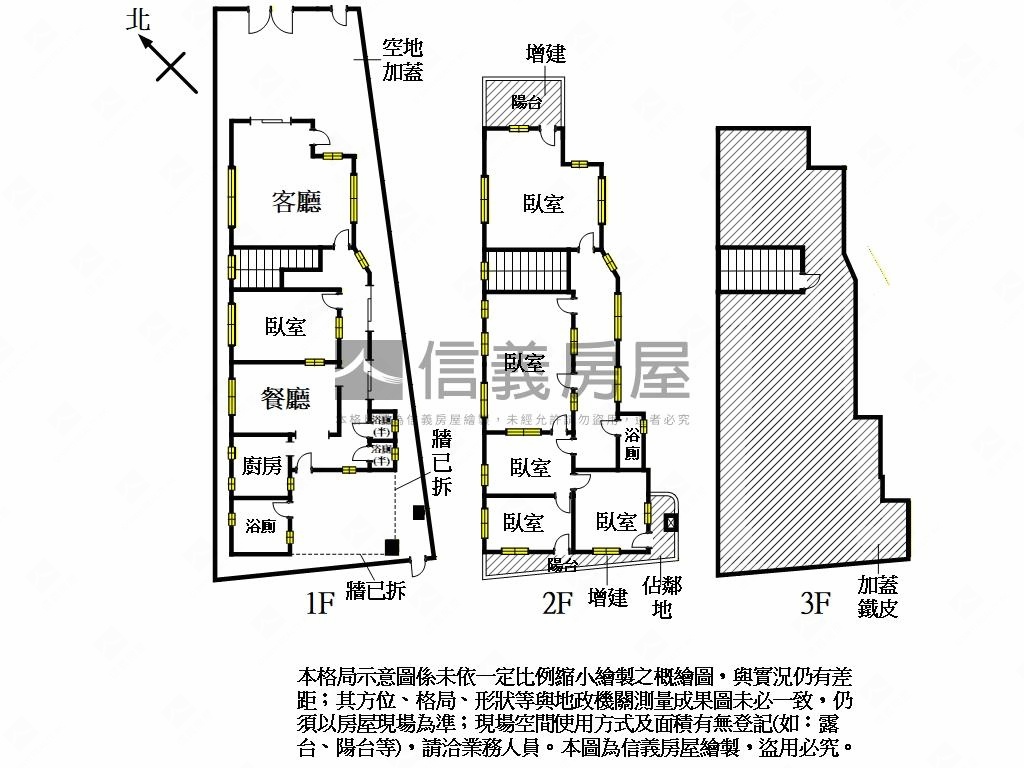 七十年－風華重現歲月沉澱房屋室內格局與周邊環境