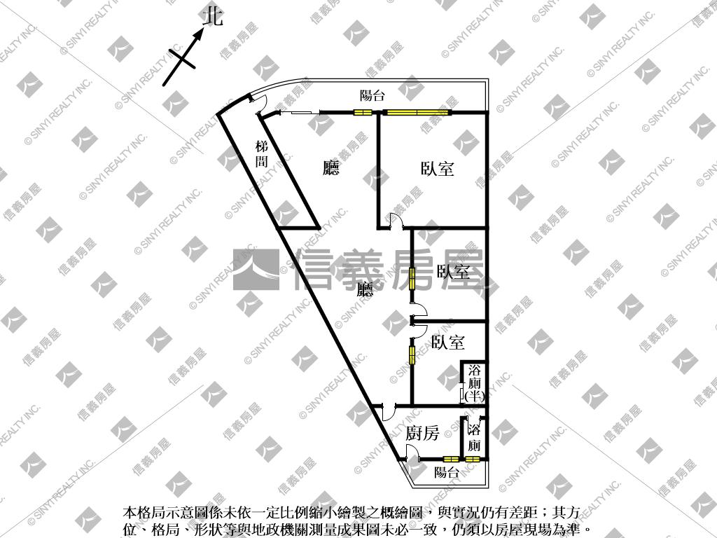 新埔舒適公園綠景房屋室內格局與周邊環境