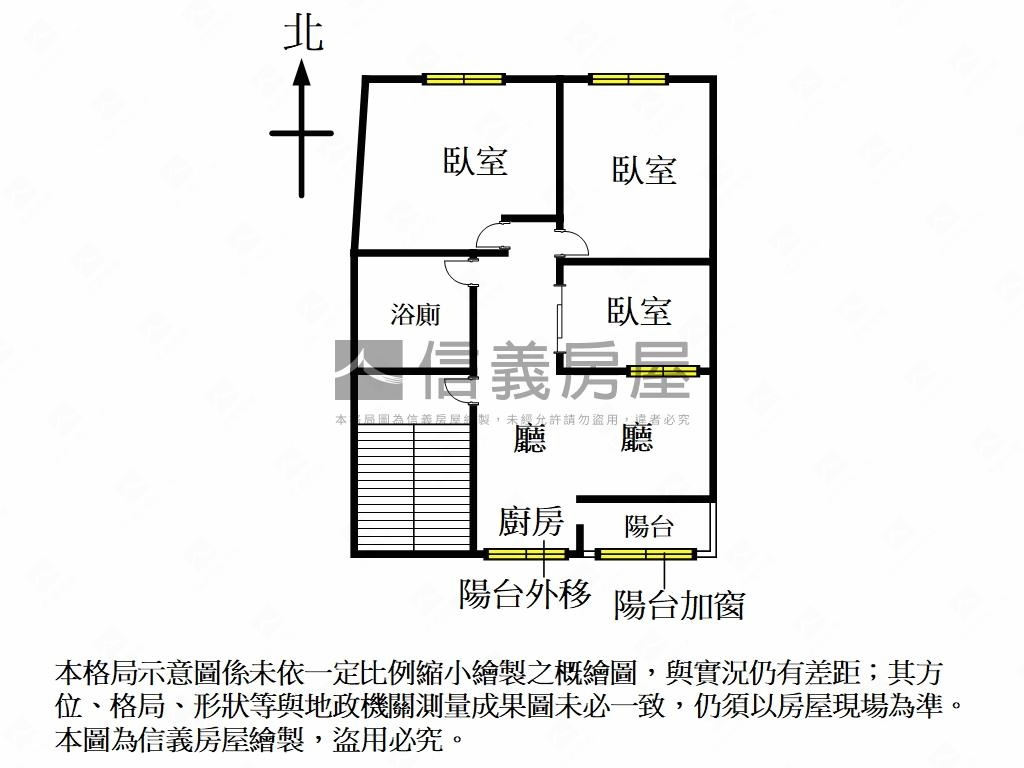 中山路正馬路方正美寓房屋室內格局與周邊環境
