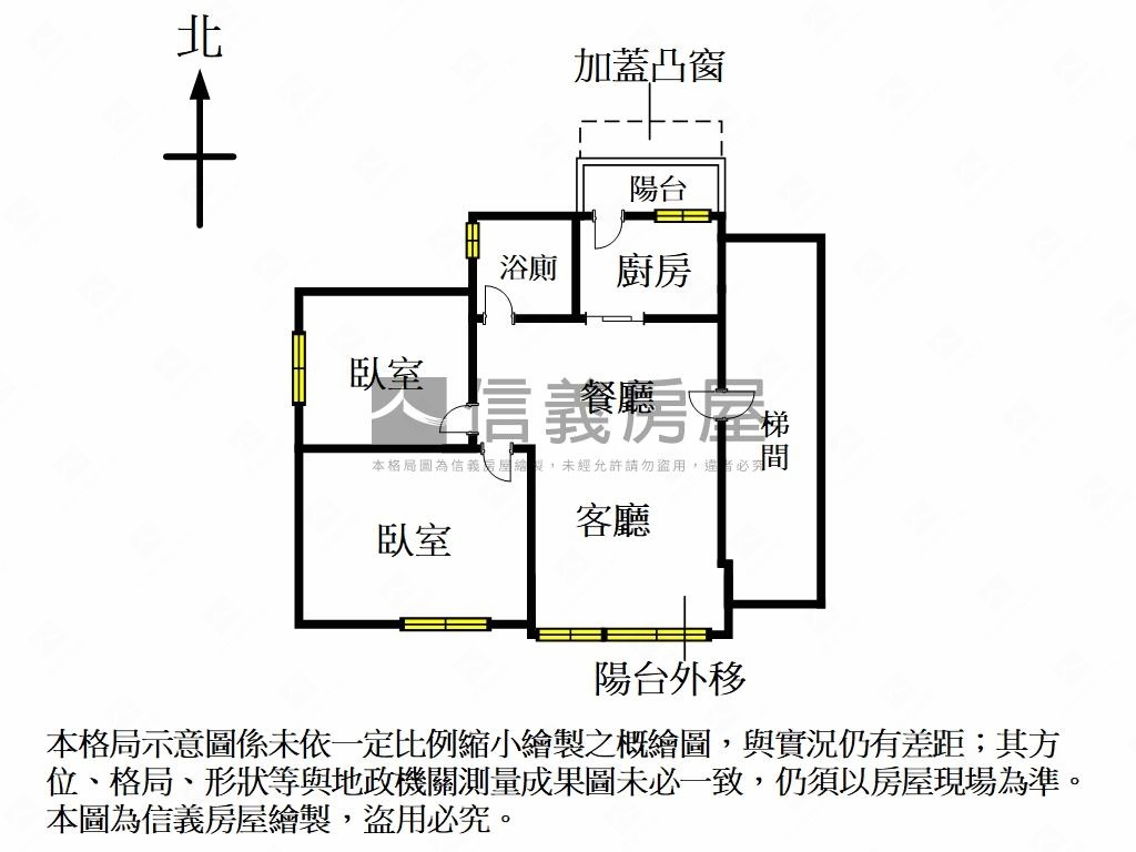 幸福榮富華廈兩房房屋室內格局與周邊環境