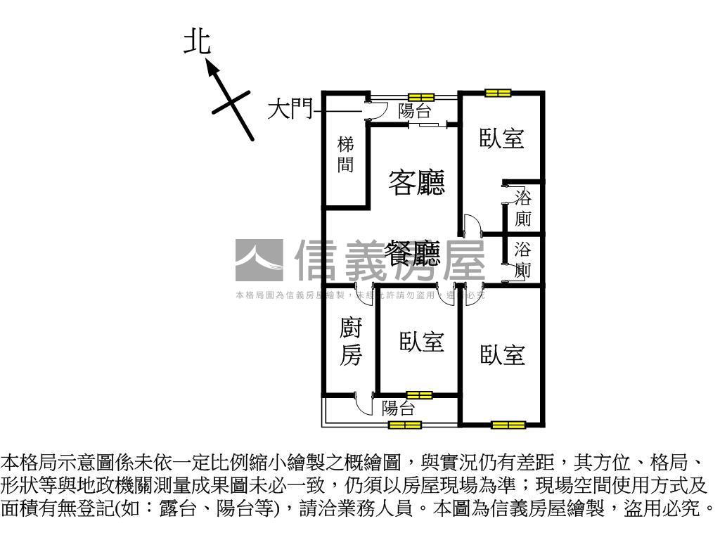 近徐匯捷運冠天下三房車位房屋室內格局與周邊環境