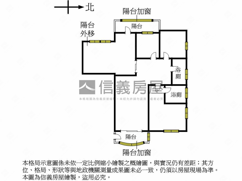 帝景高樓三面採光附車位房屋室內格局與周邊環境