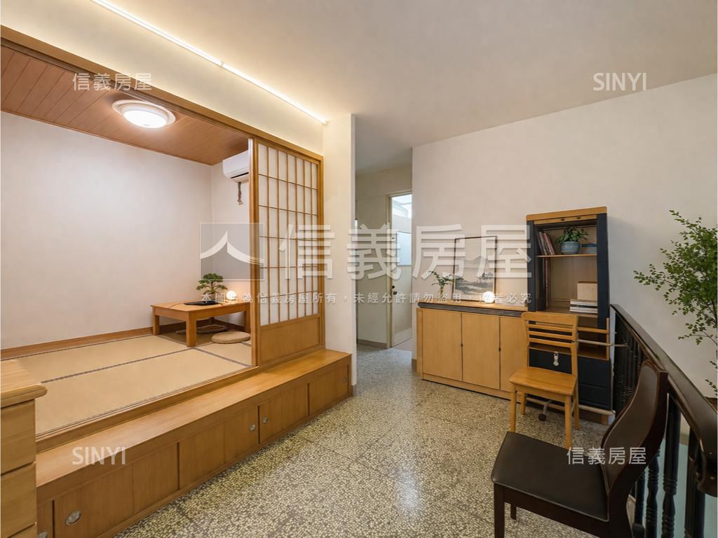 天母門口庭院一樓房屋室內格局與周邊環境