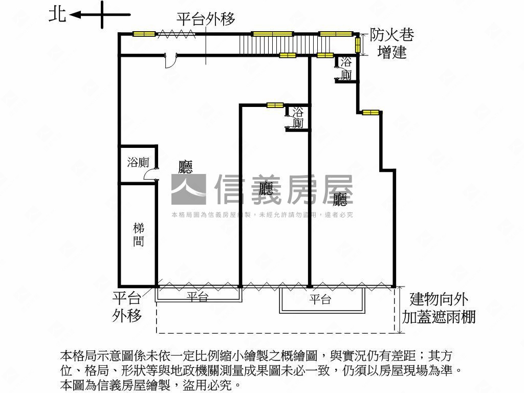 聯合報面寬金店面房屋室內格局與周邊環境