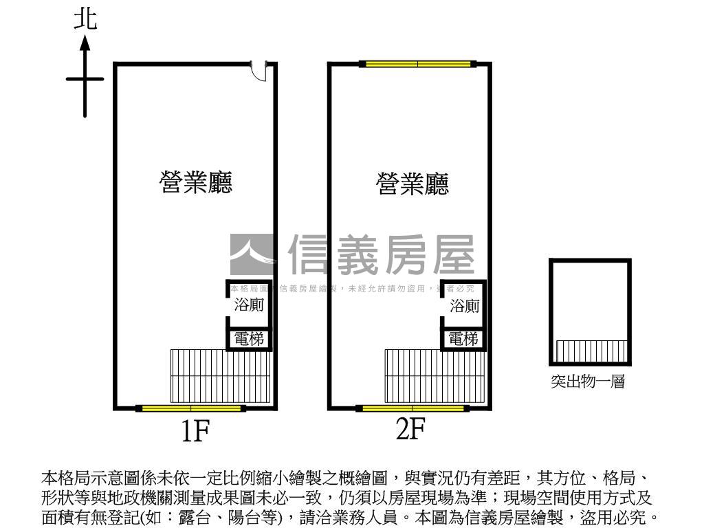 坐擁機捷北屯大面寬店面房屋室內格局與周邊環境
