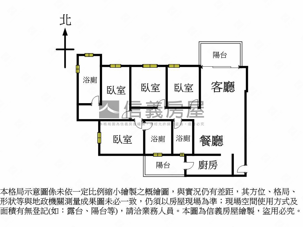 櫻花知殷四房雙主臥雙平車房屋室內格局與周邊環境