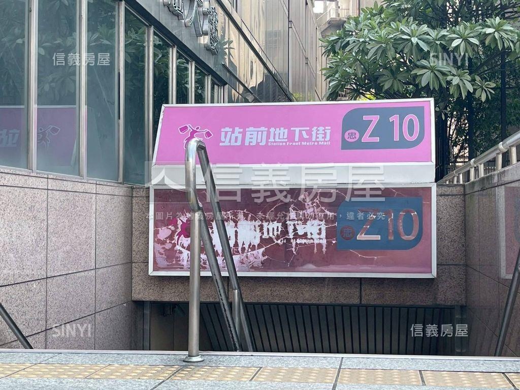 北車捷運獨戶邊間房屋室內格局與周邊環境