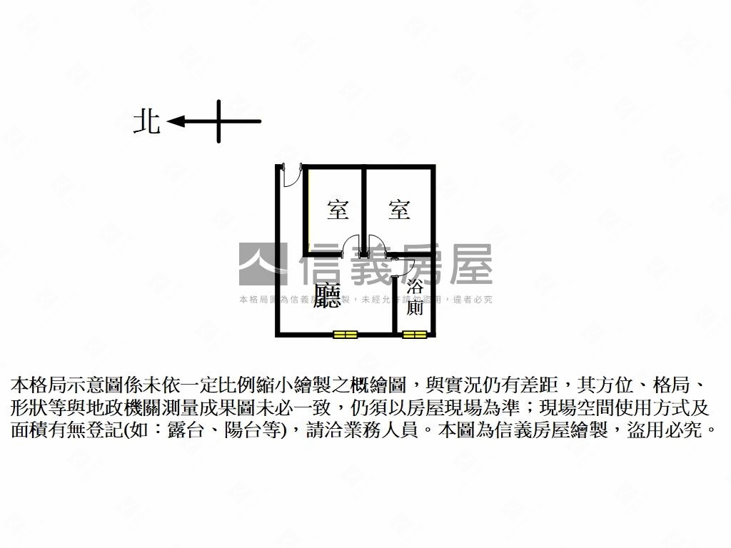 正面雙子星潛力辦公房屋室內格局與周邊環境