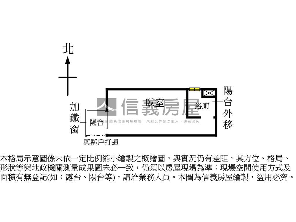 一中商圈衛浴開窗採光套房房屋室內格局與周邊環境