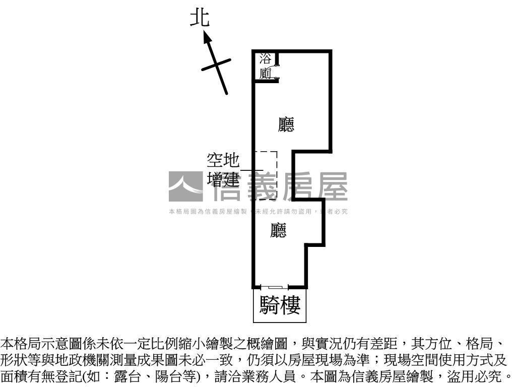 正馬路大面寬店面房屋室內格局與周邊環境