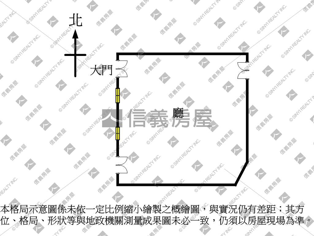 近台中公園大面寬平房房屋室內格局與周邊環境