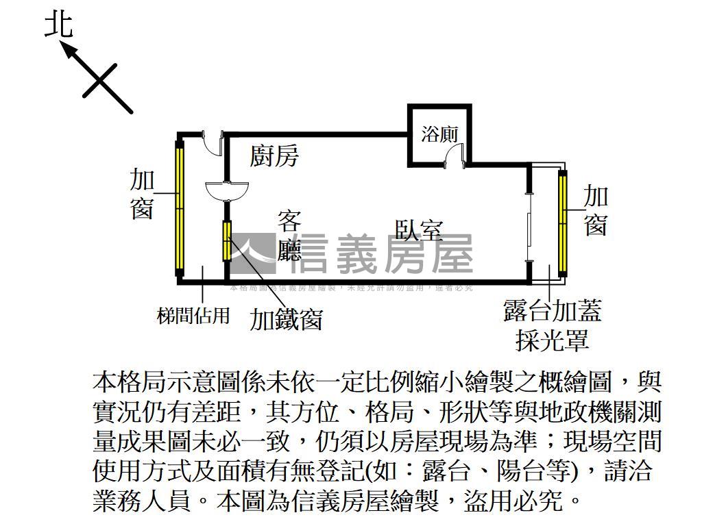 縣府首選～獨立前後陽台房屋室內格局與周邊環境