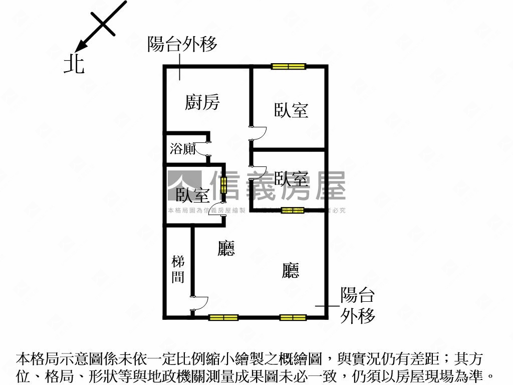 專任萬安４樓公寓房屋室內格局與周邊環境