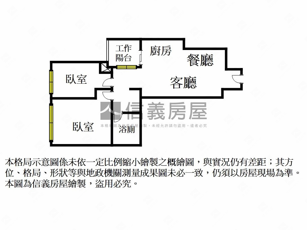 新案！兆璞開禧兩房房屋室內格局與周邊環境