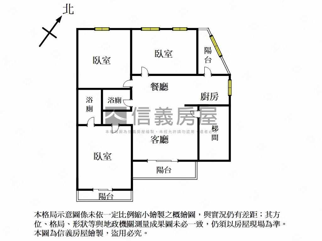 士林文薈雅寓三樓房屋室內格局與周邊環境