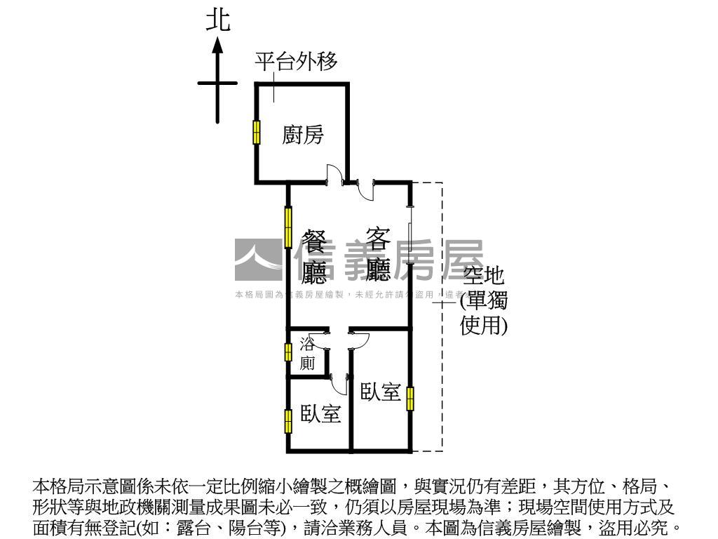 近一中一樓公寓美裝潢房屋室內格局與周邊環境