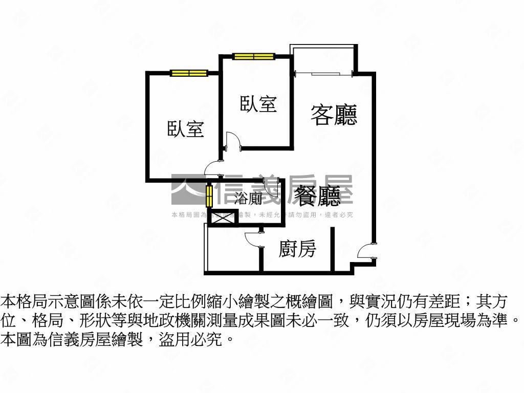 鴻豫境邊間兩房平車位房屋室內格局與周邊環境