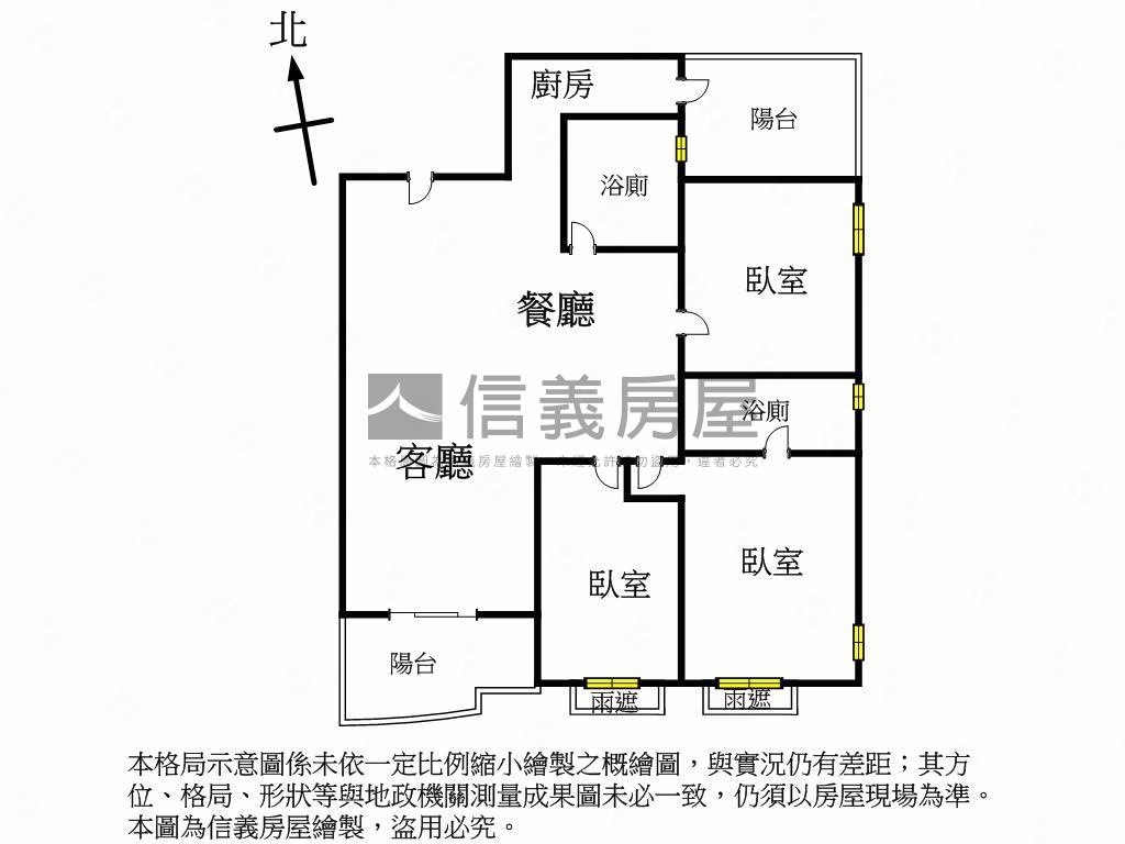 時光織錦朝西南讚三房平車房屋室內格局與周邊環境